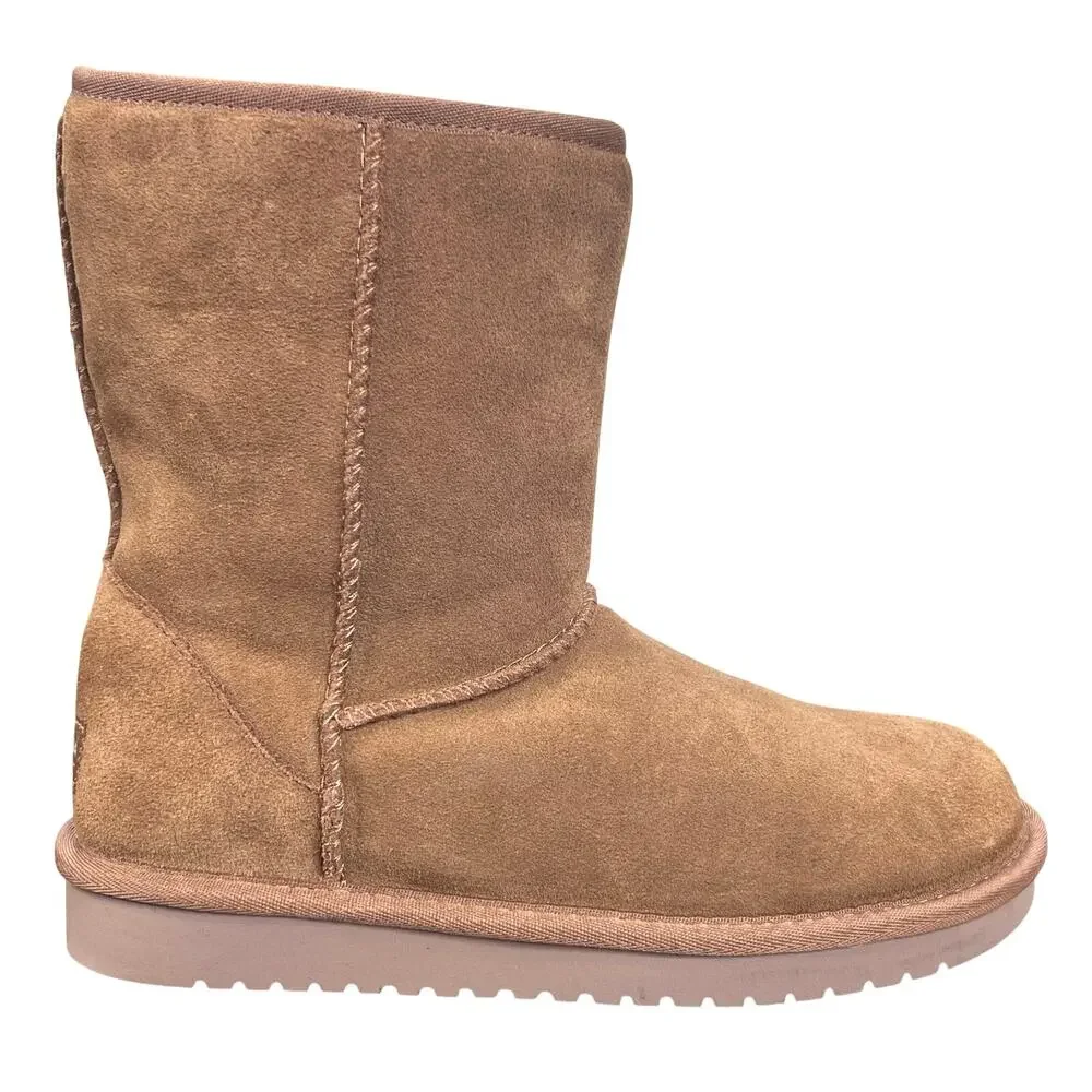 Koolaburra by UGG Short Classic Faux Fur Lined Suede Boots Size 7